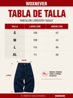 PANTALON CORDEROY BAGGY - Imagen 4