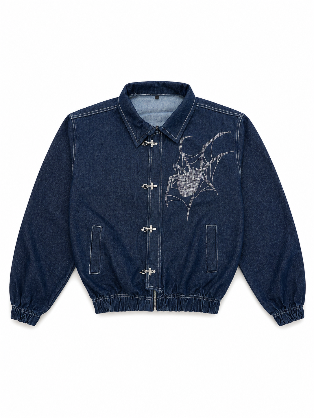 455A2C1C-1E65-4D31-83C6-A33FC8E74C01 CAMPERA BOMBER ARAÑA - Imagen 1