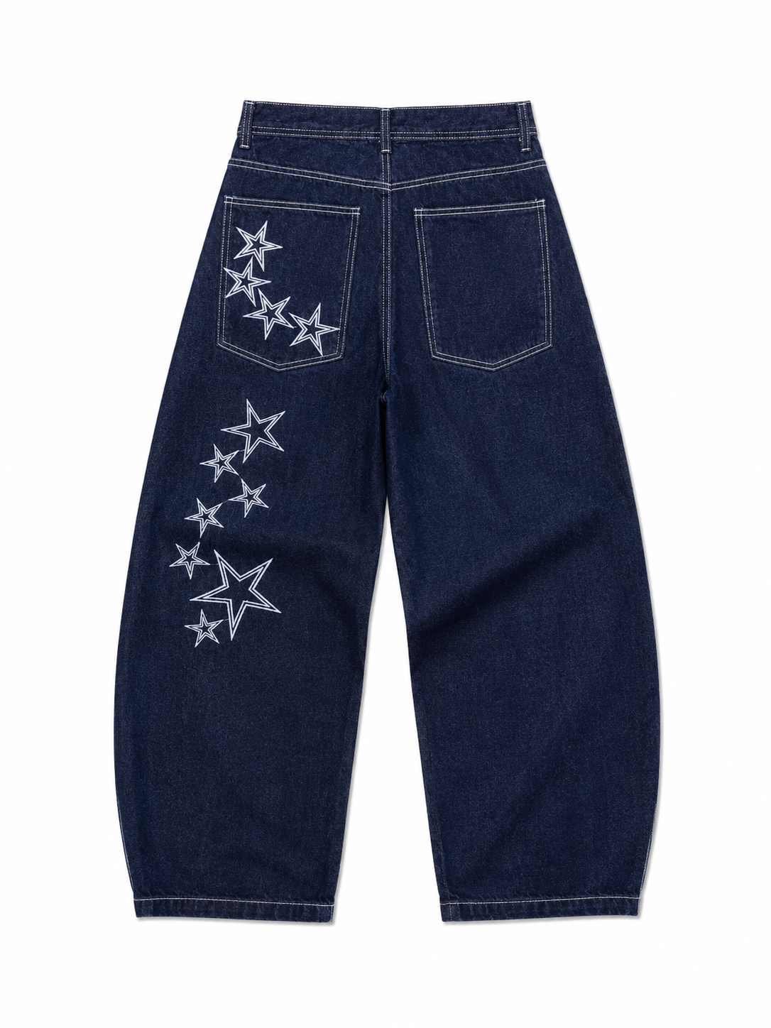 E0AC8AF2-5753-48C5-B3F7-5F96EBB7147B PANTALÓN BAGGY ESTRELLA - Imagen 1
