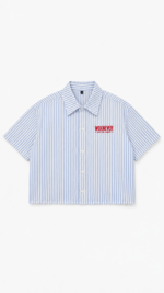 CAMISA BOXY FIT RAYADO